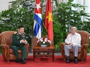   Le Vietnam et Cuba désireux de renforcer leur coopération défensive - ảnh 1